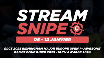 Stream Snipe - Semaine 02